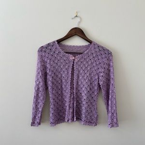 💕Sweater (No Brand Tag) with faux pearls.💕
